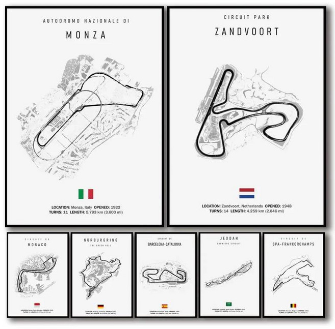 주삶 반주용 찬송가 필사 리폼 노트 성경 책 영어 한영 클래식 흑백 빈티지 벽 아트 포뮬러 1 이몰라 모나코 몬자 서킷 HD 오일 캔버스 포스터 및 홈 장식 선물 240328, 1개