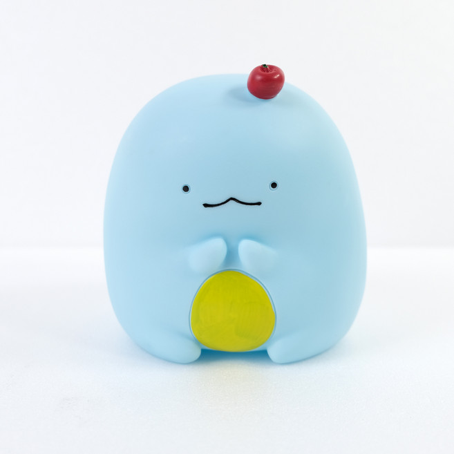 예쁜 플라스틱 어린이 지폐 저금통 인테리어 소품, 귀여운 캐릭터 저금통 연블루, 1개