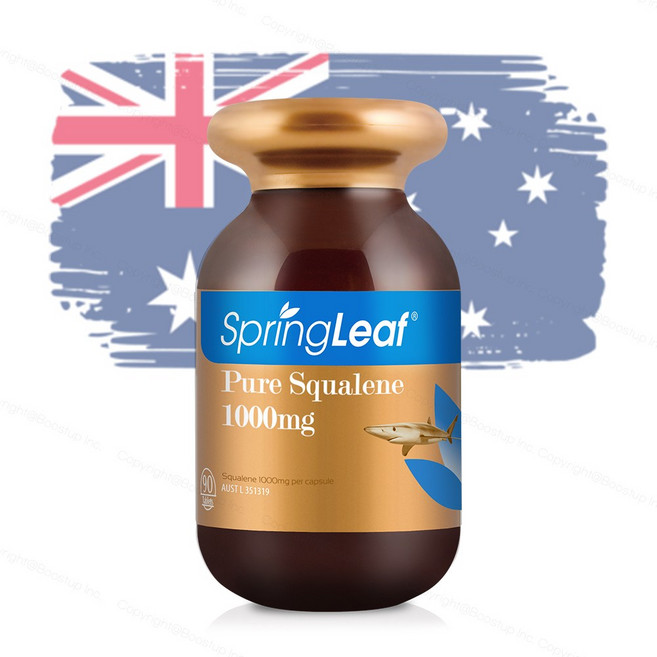 스프링리프 호주 순수 스쿠알렌 1000mg 90캡슐, 1개, 90정