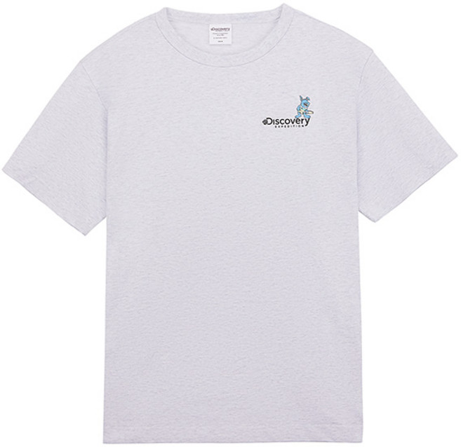 디스커버리 시티 페스티벌 타이포그래픽 반팔티셔츠 DXRS5C033-MGL