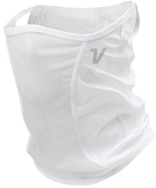 볼빅 UV 자외선 차단 골프 냉감 마스크 안면 얼굴 햇빛가리개 남자 여자 남성 여성, 화이트, 1개