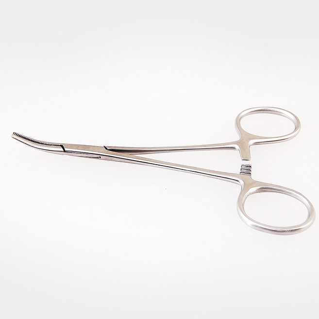 청훈메디 모스키토 의료용 겸자, 모스키토 곡선형, 1개