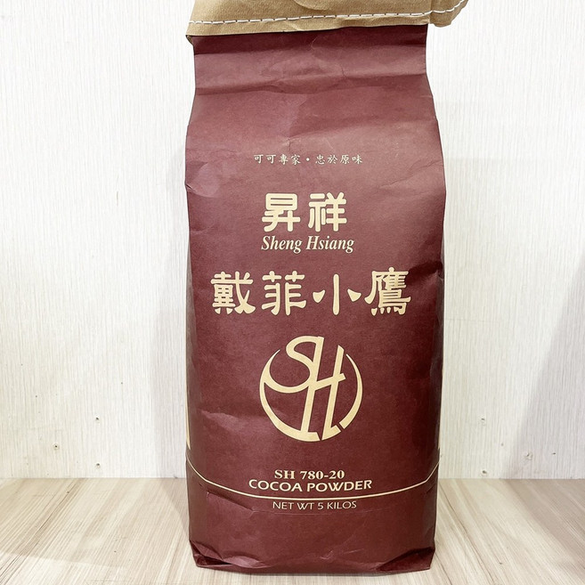 戴菲小鷹 高脂可可粉 5kg 1kg, 1個, 1個裝