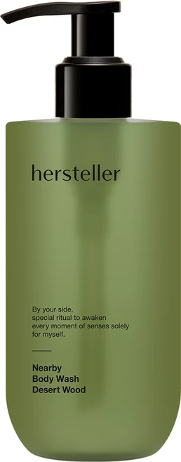 허스텔러 니어바이 데저트 우드 바디워시 (우디향), 1개, 300ml - 쿠팡