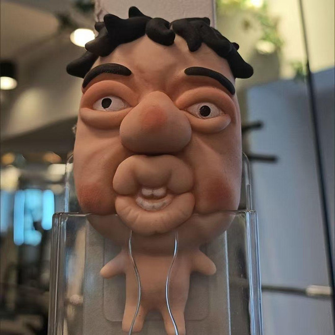 여드름짜기 장난감 뾰루지 압출 인형 스트레스 해소 선물용, 완전 세트, 1개, 블로킹 헤드