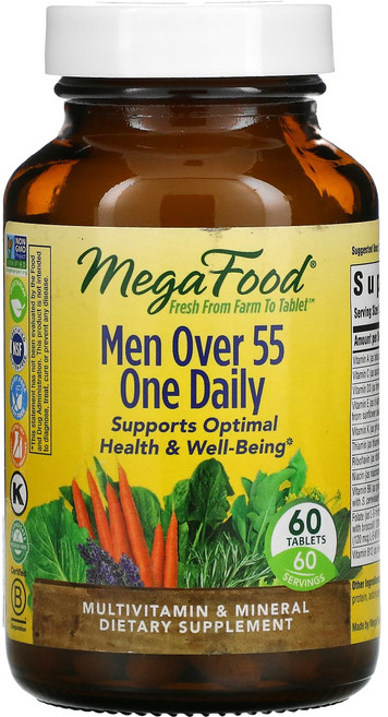 메가푸드 55플러스 맨스 원 데일리 60정, 1개