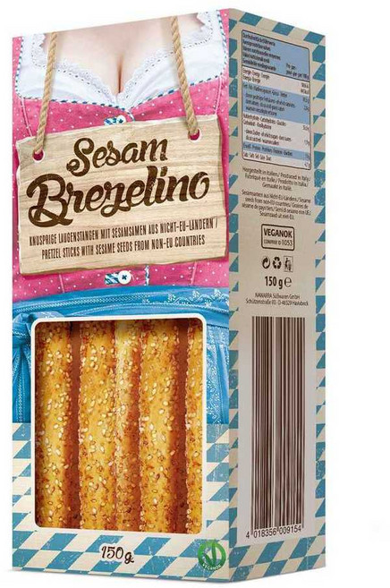 브레젤리노 참깨 프레첼 스틱 150g