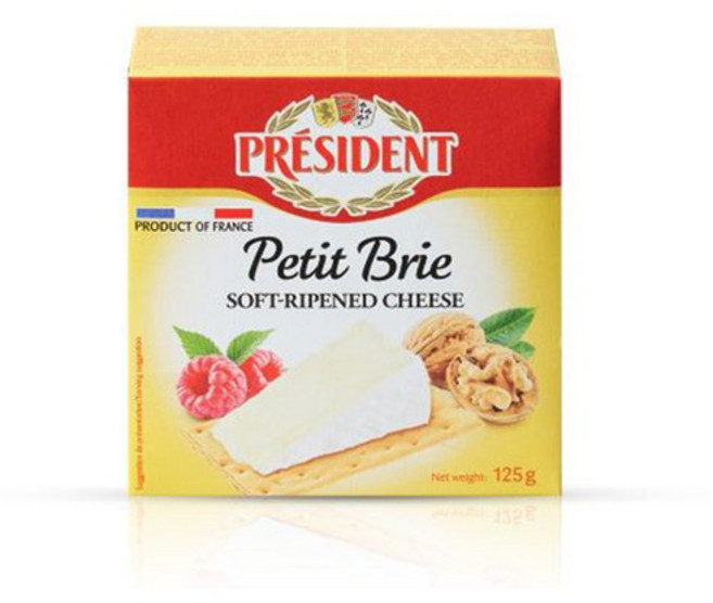 프레지덩 쁘띠 브리, 125g, 1개