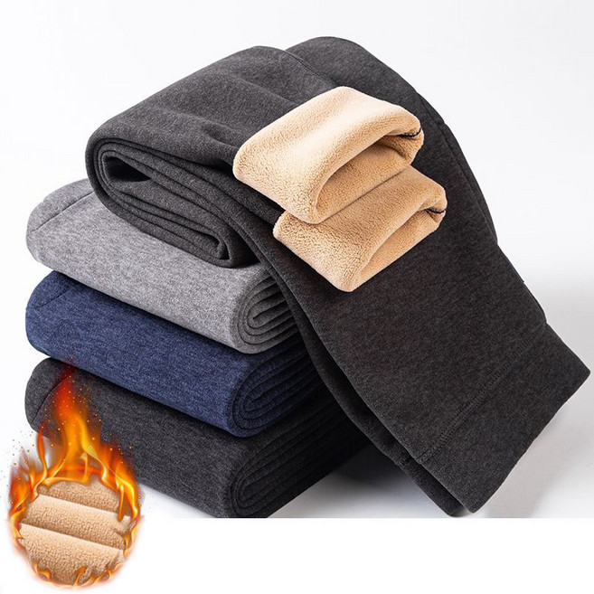 빅사이즈 남성 기모 내복 바지 도툼 후리스 보온 방한바지 겨울 융털 발열 레깅스 타이즈