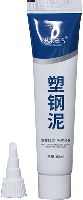 磁磚填縫劑, 白色60ML【不含工具】, 1個