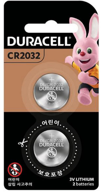 듀라셀 코인건전지 CR2032(2입) chl1931ut, 단품