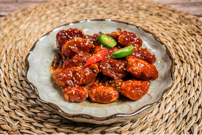 [얼마나맛있게] 냉동 젓갈반찬 짭잘 쫀득한 양념게장, 1개, 1kg