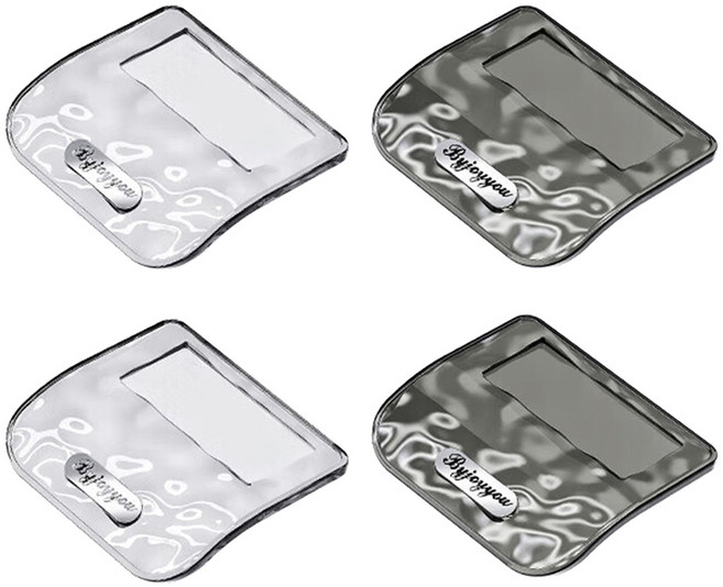 투데이리빙 4p 세트 모던 투명 변기 손잡이 화장실 커버 위생 보조 리프트 핸들 무타공 접착식 욕실 양변기 뚜껑 홀더 다용도 생활 용품, 4개, 클리어+그레이