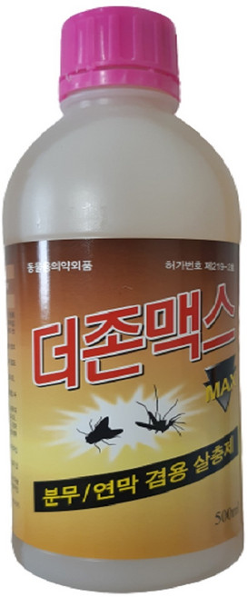 더존맥스파워 500ml 파리 모기 개미 지네 바퀴벌레 등 강력살충, 5개