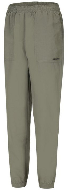 험머 여성 나일론 타슬란 기능성 발수 방풍 조거팬츠 카키