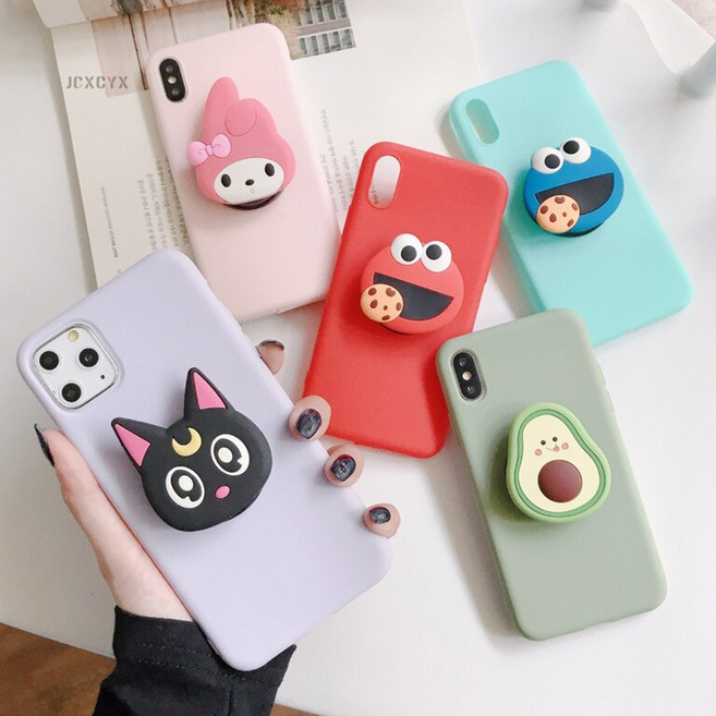 갤럭시 노트10+ 10 9 8 실리콘 스마트톡 핸드폰 케이스