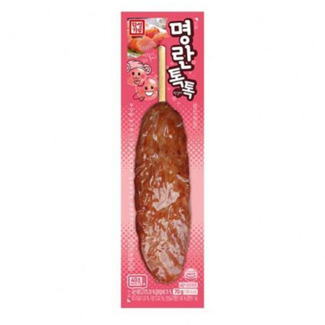 한성 명란톡톡떡갈비 핫바간식 70g x 12개, 20개