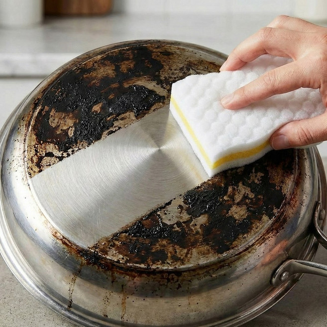 오래 쓰는 매직블럭 고강도 재사용 스펀지, 10개