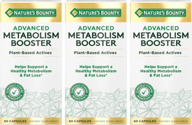 네이처스바운티 Advanced Metabolism Booster, 3개, 60정 - 쿠팡