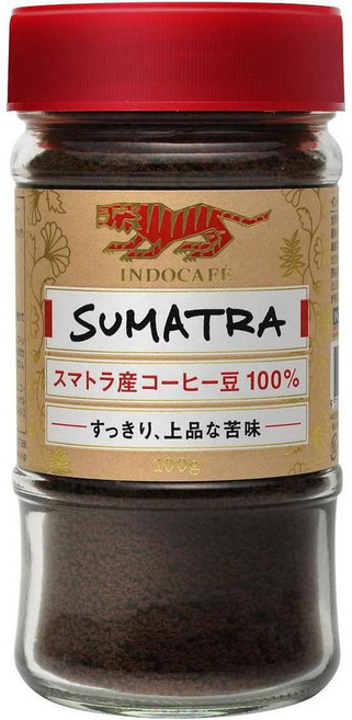 Unico Japan Corporation 일본직구 인도 카페 수마트라 100g, 사이즈