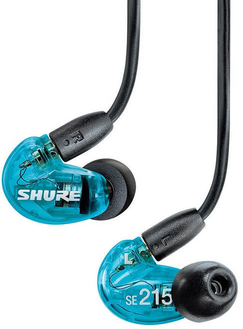 SHURE 슈어 SE215SPE 이어폰, 블루