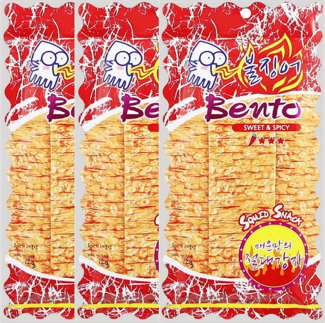 벤토불징어 스위트 앤 스파이시, 3개