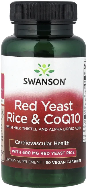 영양소를추분히 Swanson 홍국 및 CoQ10 밀크시슬 및 알파리포산 함유 베지 캡슐 60정 채워야합니다, 1개 - 쿠팡