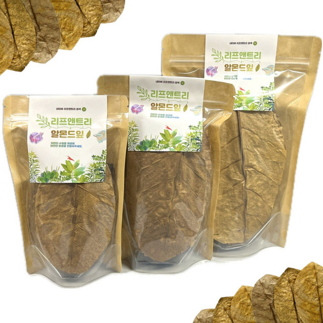 베타 알몬드잎 20장, 알몬드잎 S(13cm) 20장, 1세트, 30g