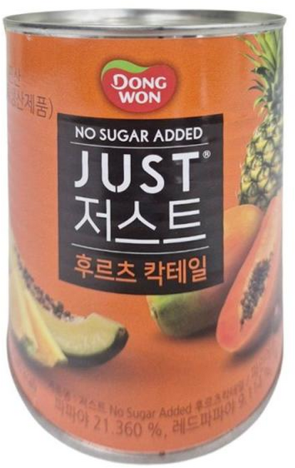 저스트후르츠칵테일 /동원 총알배송, 1개, 822g