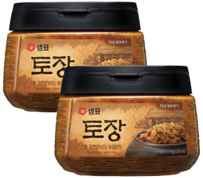 샘표 토장1.9kg 2개, 1개, 5g