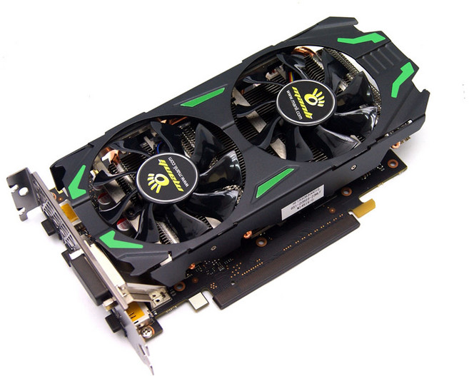 MANLI GeForce GTX 960 Black Knight X2 OC D5 2G 그래픽카드 제조사 랜덤 채굴X
