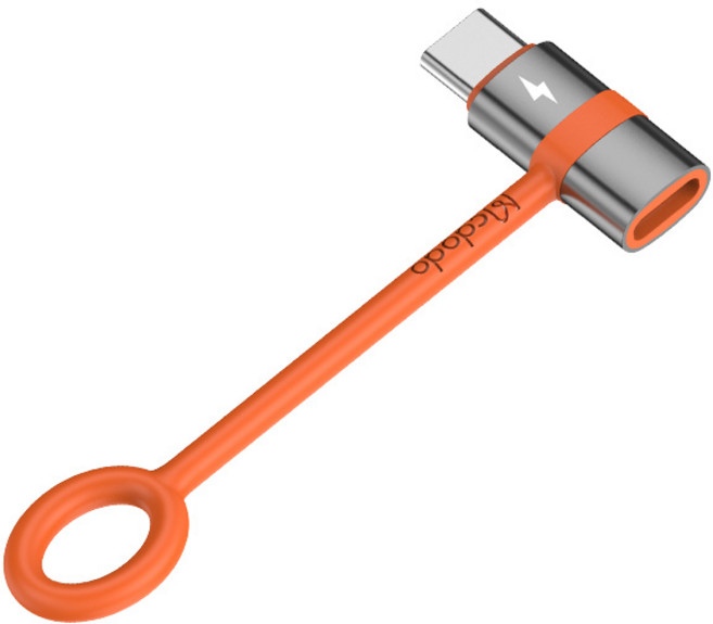 【GS 3C】麥多多 iPhone Type C 轉 Lightning USB OTG 轉接頭 輕巧便攜 即插即用 高速傳輸, L to C防丟, 1個