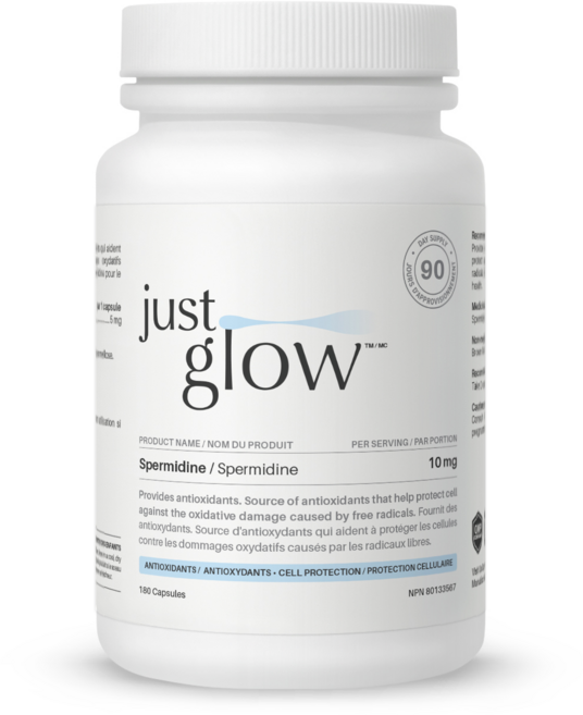 저스트글로우 스퍼미딘 스페르미딘 10mg, 1개, 180정