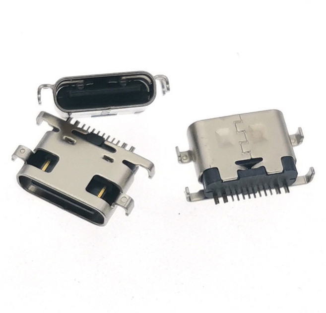 2-20pcs USB 3.1 유형 C 커넥터 큐브 iPlay 40 유형-C 충전 포트 용 12 핀 여성 SMT 탭 잭 버전 소켓, 5 pcs