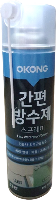 오공 간편 방수제 스프레이 550ml 균열방수, 11개