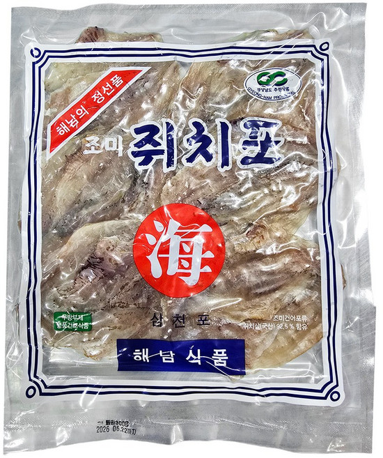 삼천포 국산 쥐포 300g 쥐치포, 1개
