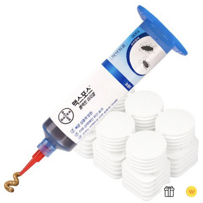 맥스포스 셀렉트 이지겔 + 먹이통 30개, 30g, 1세트