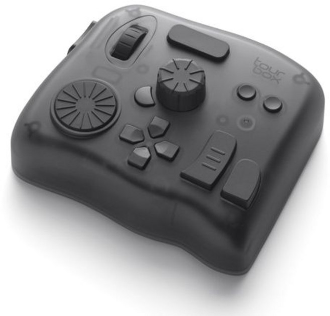 TourBox Elite플래그쉽 모델 왼손 디바이스 Bluetooth 촉각 피드백 동영상 영화