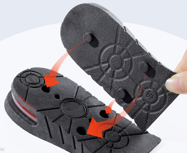 다굿 무너지지 않는 편안함 에어 조립식 깔창 높이선택 키높이