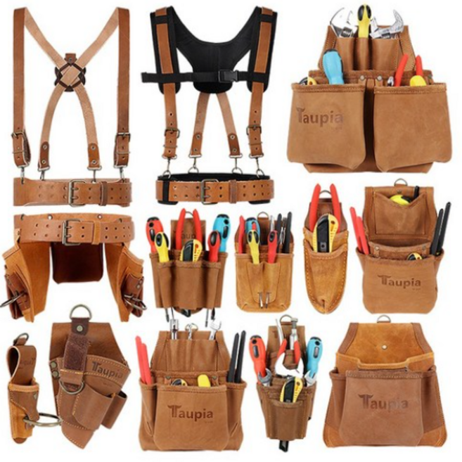작업 집 연장통파우치 툴벨트 공구가방 못주머니 타우피아 엑스반도 갓니, 1개
