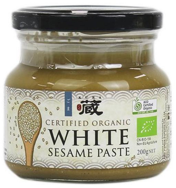 Krio Krush 크리오크러쉬 쿠라–화이트 참깨 페이스트, 200g, 2개