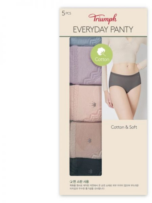 트라이엄프 에브리데이 면팬티 5매입 257110