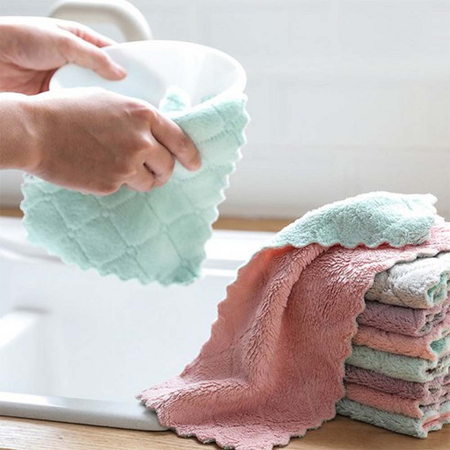 구디푸디 물먹는 양면 행주 랜덤발송, 50개