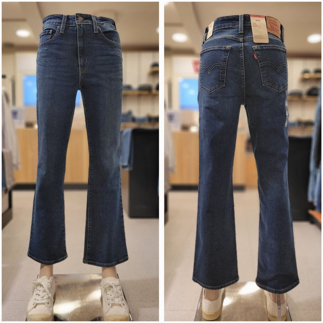 리바이스 여성 725 하이라이즈 부츠컷 진 1W1-0005