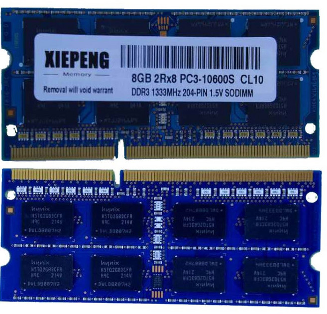 노트북 메모리 DDR3 4G 1333MHz pc3 10600 RAM 8GB 2Rx8 PC3-10600S MacBookPro 83 A1278 A1297 A1286 노트, 02 2GB DDR3 PC3-10600S