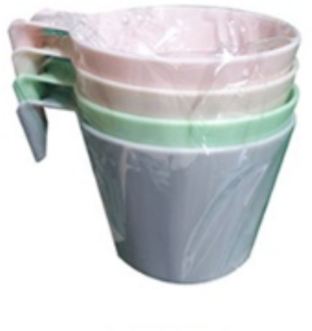 스내지 파스텔 파티컵 핸디타입 4종 세트, 4개입, 120세트