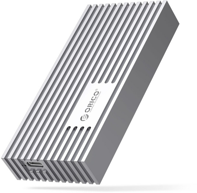 오리코 USB4.0 M.2 NVME 40Gbps SSD 케이스 M234C3-U4, 은색, 1개