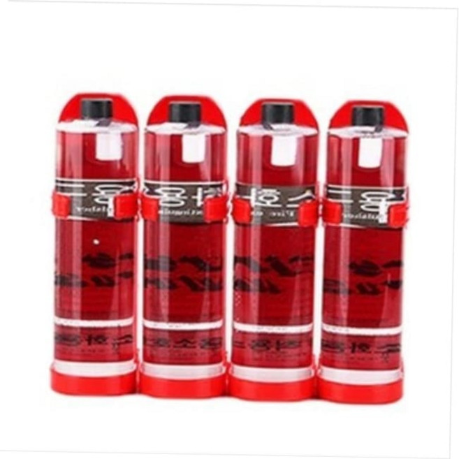 사무실 가정용 안전 소화액체 4개 화재 소화기 piz*4988vI, 본품4개+거치대4개