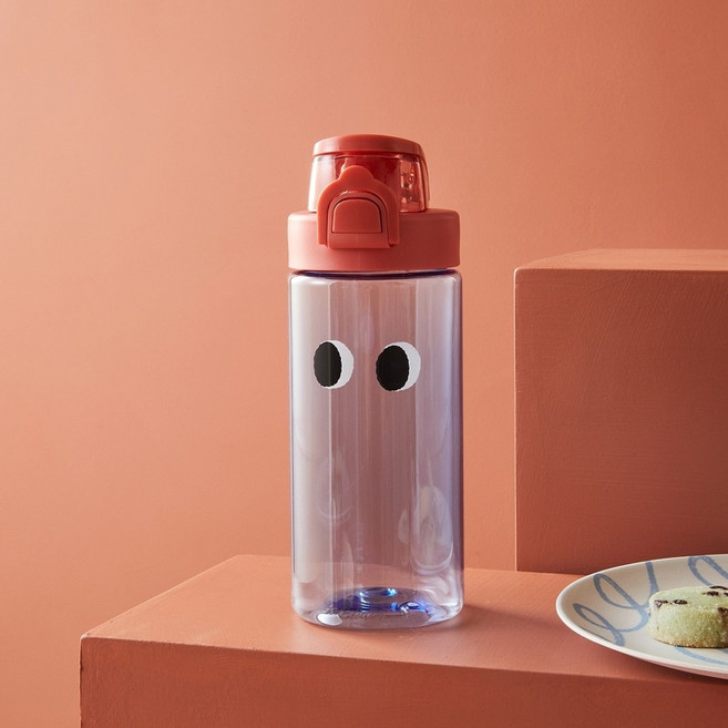 모던하우스 콩알이 원터치보틀, blue, 500ml, 1개