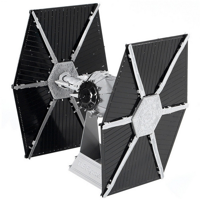 [알꿀밤-메탈퍼즐-스페이스워] TIE파이터 오픈형-블랙, 1개